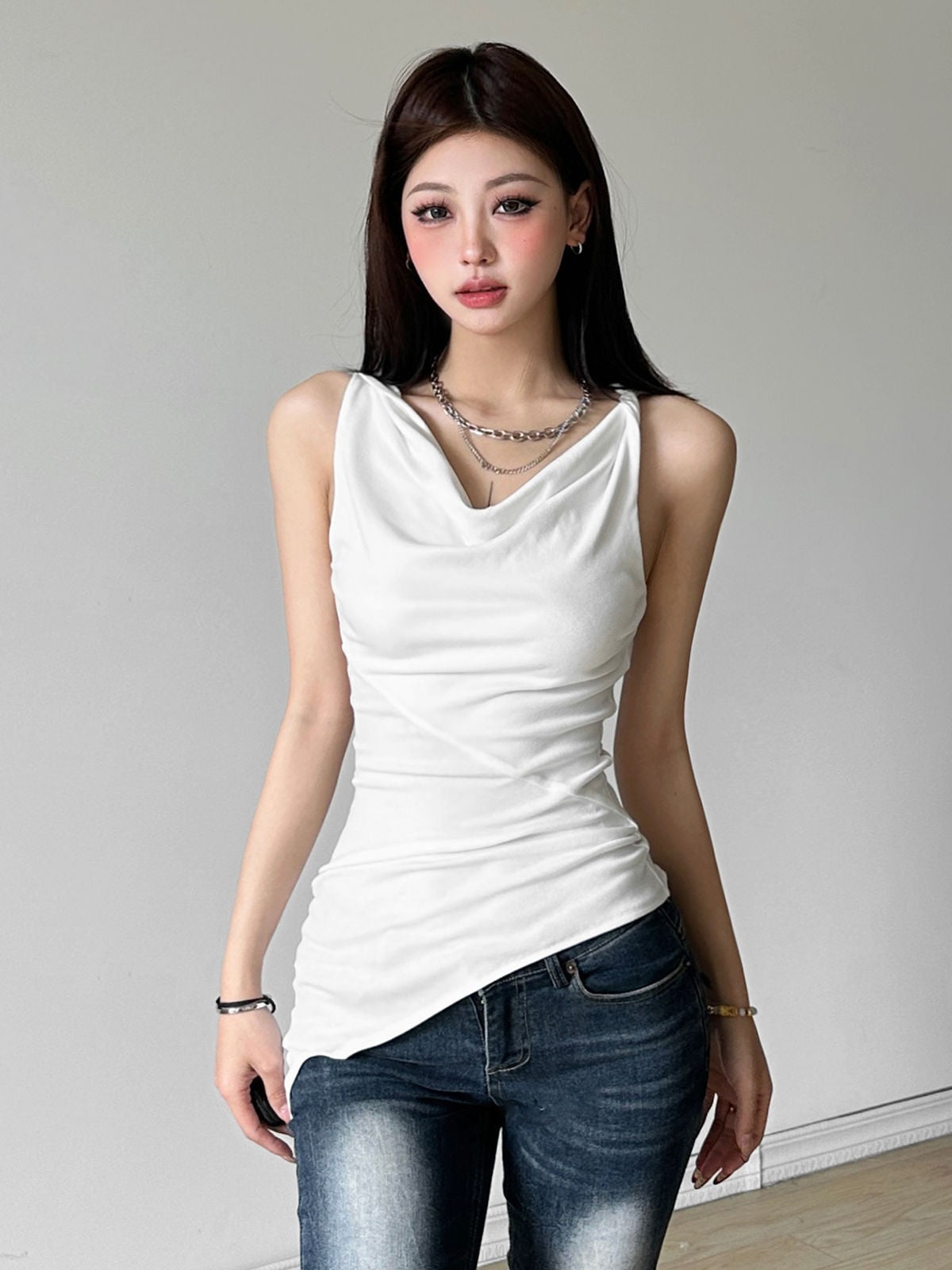 Celine Off-Shoulder Tee