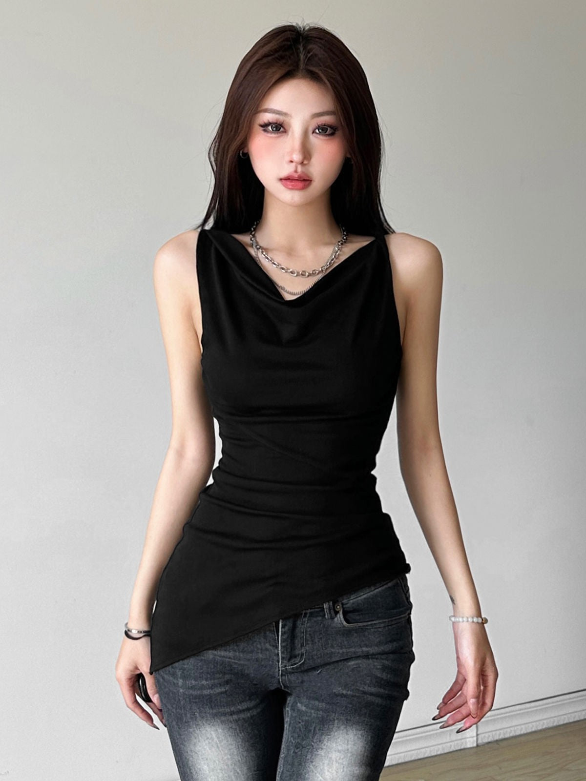 Celine Off-Shoulder Tee