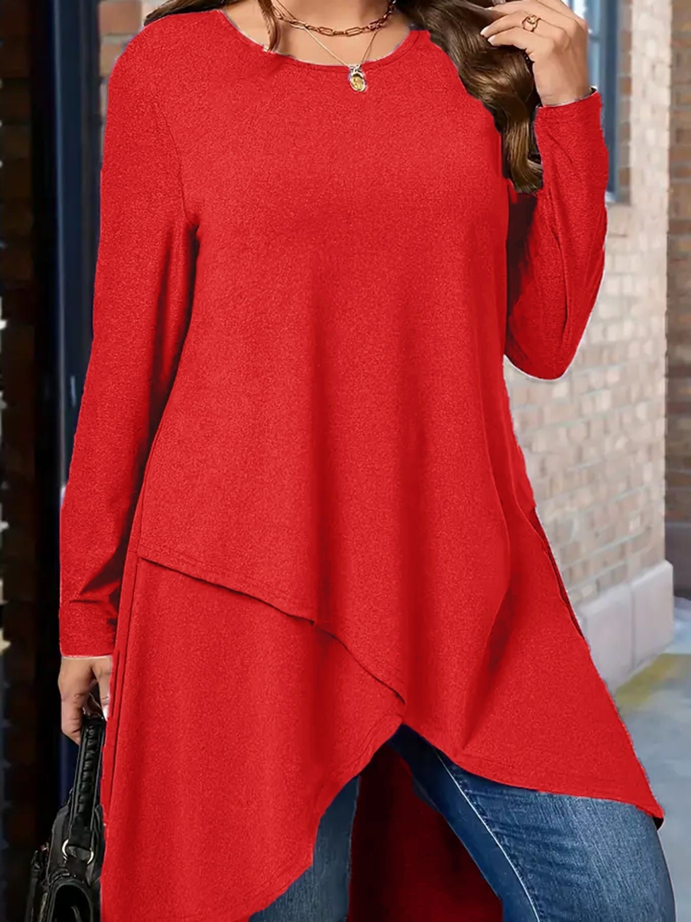 Evra Plus Size Tunic Top